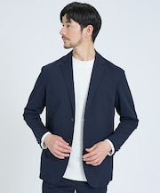 【SMART CLOSET】接触冷感 カットメッシュ ジャケット / セットアッ