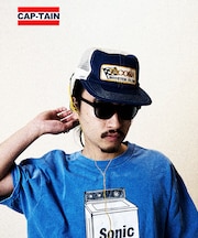【CAP-TAIN】OIL OVERALL SERVICE ワッペン｜TACOM