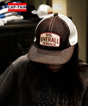 【CAP-TAIN】OIL OVERALL SERVICE ワッペン｜TACOM