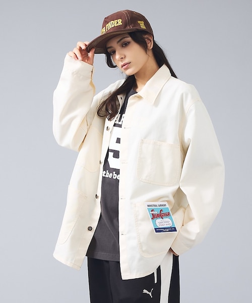 Yuyuu【ARGUE】VINTAGE COTTON オーバーオール Yuyuu【ARGUE】VINTAGE COTTON オーバーオール Yuyuu【ARGUE】VINTAGE