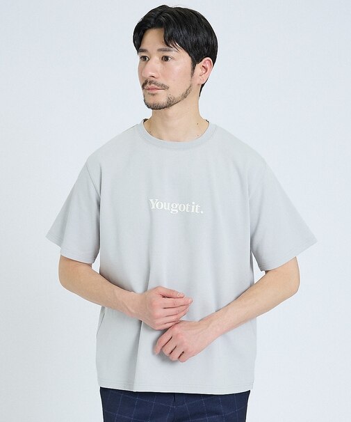 【YOU GOT IT.】ベアポンチ ロゴ 半袖Tシャツ