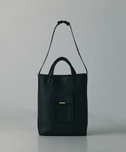【UNISEX】NATURAL SHRINK LEATHER - TOTE BA