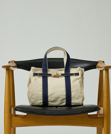 キャンバス ベルトトートバッグ / Sサイズ / ユニセックス【CHIM?RE/