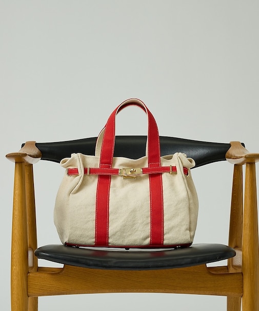 キャンバス ベルトトートバッグ / Sサイズ / ユニセックス【CHIM?RE/