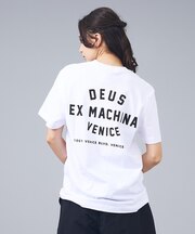 【DEUS / デウス】VENICE SKULL / バックプリント 半袖Tシャ