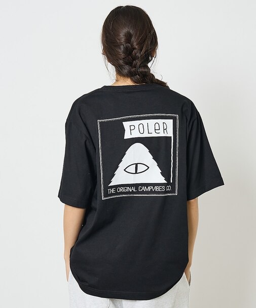【POLeR/ポーラー】バックプリント グラフィック Tシャツ / 0261MC