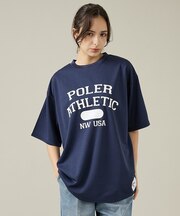【POLeR/ポーラー】ATHLETIC ロゴTシャツ / 61MCV0036