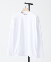 【SMART CLOSET】シルキータッチ モックネック 長袖Tシャツ