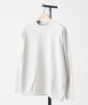【SMART CLOSET】シルキータッチ モックネック 長袖Tシャツ