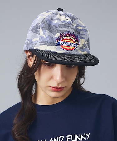 【Dickies / ディッキーズ】FIRE ICON5PANEL　CAP/ファ