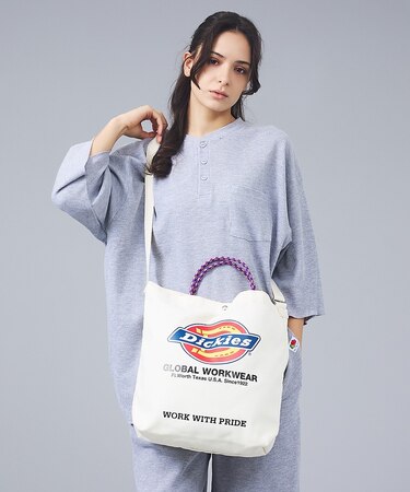 【DICKIES/ディッキーズ】LOGO PRINT ROPE 2WAY SHO