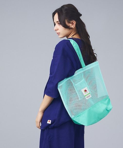 【FRUIT OF THE LOOM / フルーツオブザルーム】メッシュトートバ