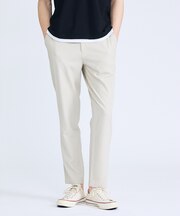 【セットアップ対応】デニムライクツイル テーパード イージーパンツ