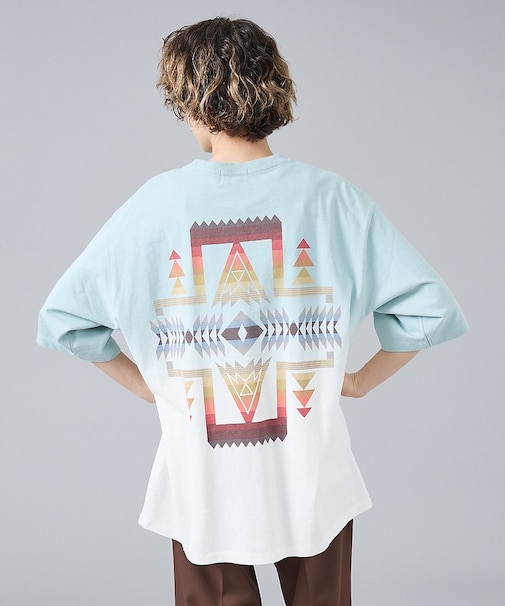 【PENDLETON/ペンドルトン】グラデーション ダイバックプリント Tシャツ