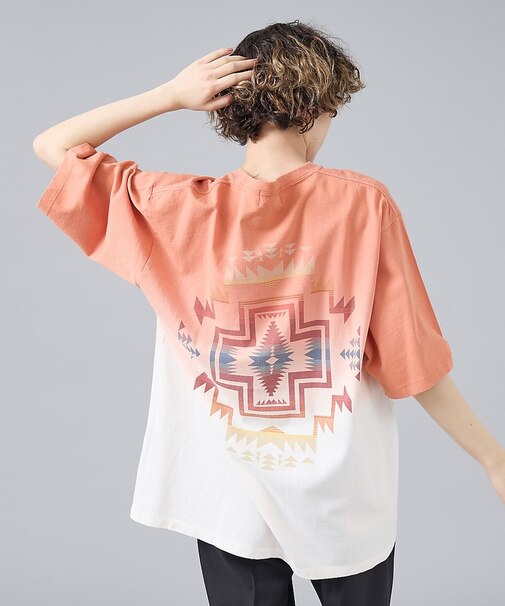 【PENDLETON/ペンドルトン】グラデーション ダイバックプリント Tシャツ