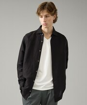 【WASH LINEN】ソフトリネン レギュラーフィットシャツ
