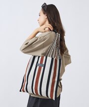 【MOON BIRD/ムーンバード】手織りハンモックトートバッグ/手織り/A4サ