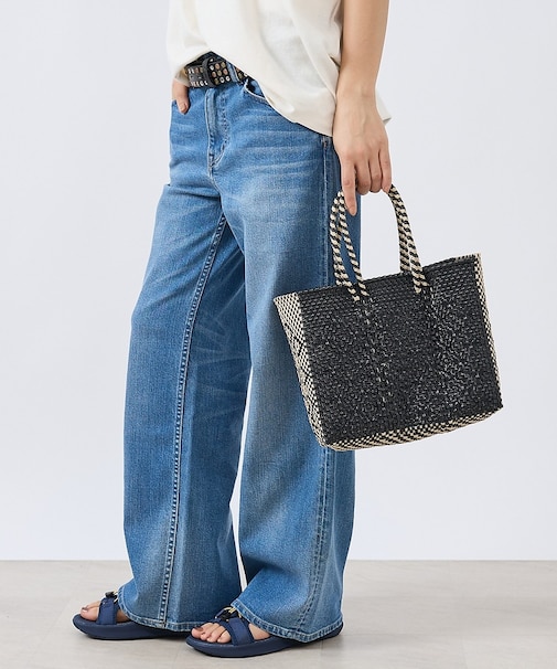 【MOON BIRD/ムーンバード】メルカドバッグ / カゴバッグ / Sサイズ