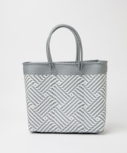 【MOON BIRD/ムーンバード】手編みのメルカドバッグM/かごバッグ/軽量/