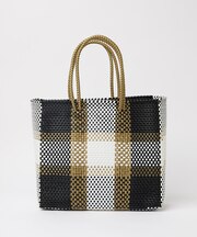 【MOON BIRD/ムーンバード】手編みのメルカドバッグM/かごバッグ/軽量/