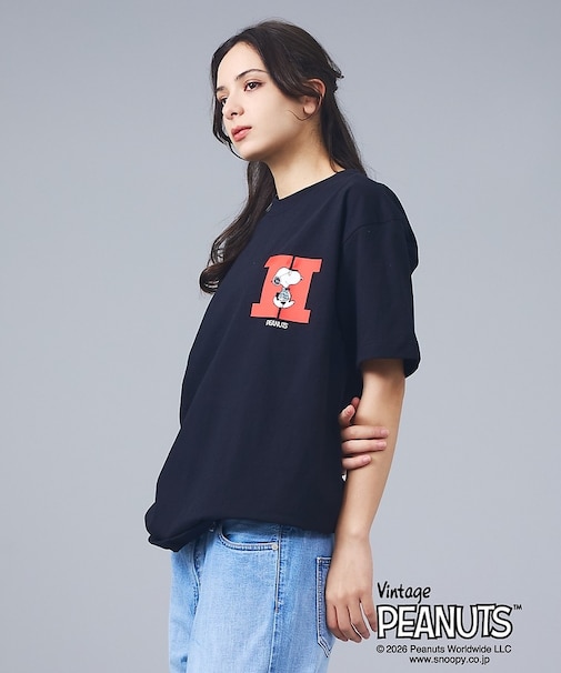 【PEANUTS x BEEFY-T】クルーネック半袖Tシャツ / 26SS /
