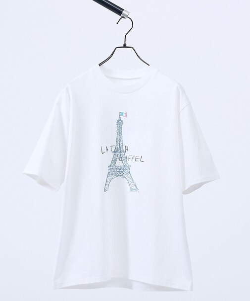 HAND DRAWN ART ? TOWER Tシャツ / プリントTシャツ