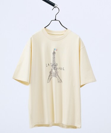 HAND DRAWN ART ? TOWER Tシャツ / プリントTシャツ