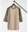【JEMORGAN /ジェーイーモーガン 】ワッフルラグランスリーブ７分袖Tシャ
