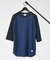【JEMORGAN /ジェーイーモーガン 】ワッフルラグランスリーブ７分袖Tシャ