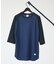 【JEMORGAN /ジェーイーモーガン 】ワッフルラグランスリーブ７分袖Tシャ