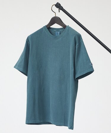 【JEMORGAN / ジェーイーモーガン】16/-天竺ピグメント半袖Tシャツ/