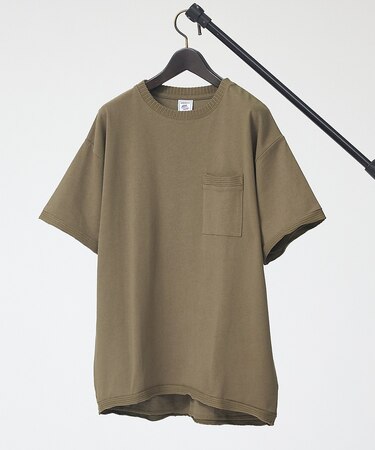 【JEMORGAN / ジェーイーモーガン】 天竺カットオフリブ半袖Ｔシャツ/ユ