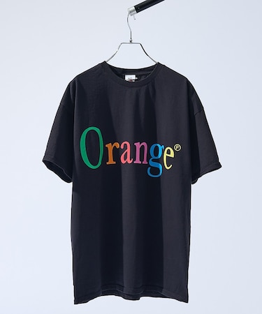 【byeA. / バイエー】NOT APPLE TEE ORANGE / ノット