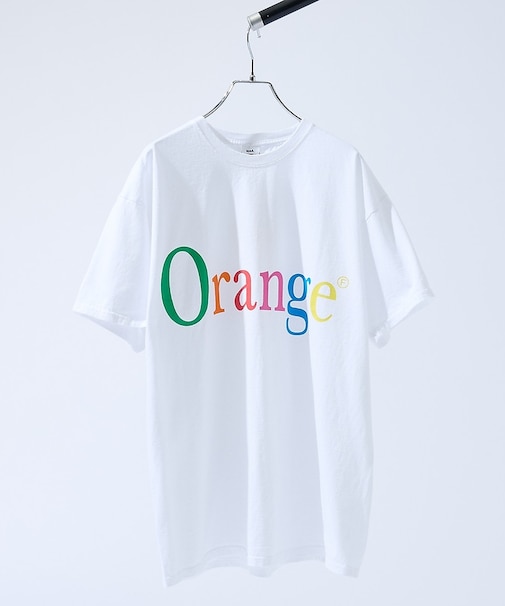 【byeA. / バイエー】NOT APPLE TEE ORANGE / ノット