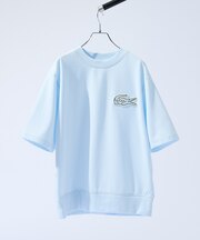 【LACOSTE / ラコステ】オーバーサイズクロックエンブレムスウェットTシャ