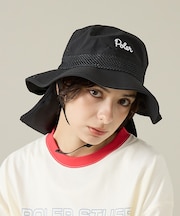 【POLeR/ポーラー】SUNGUARD SURF HAT/サンガード付ハット