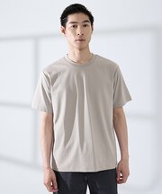 【SMART CLOSET】シルケット天竺 クルーネック 半袖Tシャツ / 接触