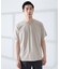 【SMART CLOSET】シルケット天竺 クルーネック 半袖Tシャツ / 接触
