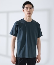 【SMART CLOSET】シルケット天竺 クルーネック 半袖Tシャツ / 接触