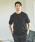 【SMART CLOSET】シルケット天竺 ワイドリブ Tシャツ / 接触冷感