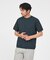 【SMART CLOSET】シルケット天竺 ワイドリブ Tシャツ / 接触冷感