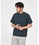 【SMART CLOSET】シルケット天竺 ワイドリブ Tシャツ / 接触冷感