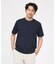 【SMART CLOSET】シルケット天竺 ワイドリブ Tシャツ / 接触冷感