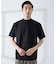 【SMART CLOSET/WEB限定】シルケット天竺 モックネック Tシャツ