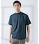 【SMART CLOSET/WEB限定】シルケット天竺 モックネック Tシャツ