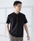 【SMART CLOSET/WEB限定】シルケット天竺 Vネック 半袖Tシャツ