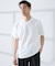 【SMART CLOSET/WEB限定】シルケット天竺 Vネック 半袖Tシャツ