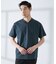 【SMART CLOSET/WEB限定】シルケット天竺 Vネック 半袖Tシャツ