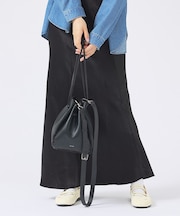 【YArKA/ヤーカ】real leather knit embroidery