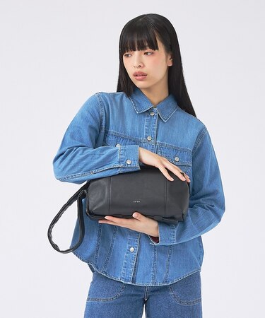 【YArKA/ヤーカ】real leather rectangle style